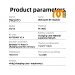 YSP19 OWS Écouteurs Sans Fil – Design Ouvert, Étanche et Performant !