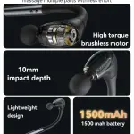 Yesido Ultra : Le Marteau de Massage Électrique à Longue Portée pour un Soulagement Profond !