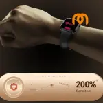 Yesido IO17 : Montre intelligente avec écran IPS 1,89 pouces, surveillance ECG et étanchéité IP67 !