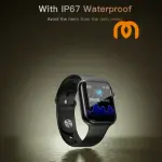 Yesido IO17 : Montre intelligente avec écran IPS 1,89 pouces, surveillance ECG et étanchéité IP67 !