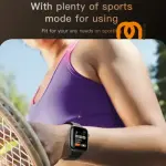 Yesido IO17 : Montre intelligente avec écran IPS 1,89 pouces, surveillance ECG et étanchéité IP67 !