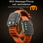 Montre Intelligente Yesido IO19 : Écran IPS 2" et Santé Connectée