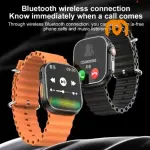 Yesido IO21 : Montre connectée 1,96" avec appel Bluetooth