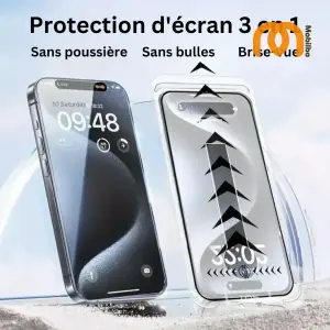 2025 Nouveau verre trempé de qualité supérieure pour iphone - Installation facile