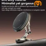Chargeur sans fil magnétique C306 - Puissance et style en voiture !