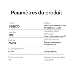Support Téléphone Magnétique C310 – Puissance Magnétique et Design Compact !