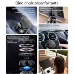 Support Téléphone Magnétique C310 – Puissance Magnétique et Design Compact !