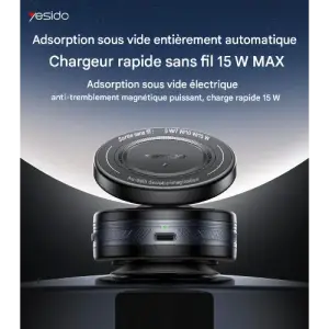 Support Téléphone Magnétique C310 – Puissance Magnétique et Design Compact !