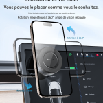Support Téléphone Magnétique & Compact – Mains Libres, Où Que Vous Soyez !