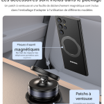 Support Téléphone Magnétique C224 – Stabilité et Élégance au Volant !